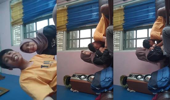Bokep hijab lengkap mesum disiang hari smp